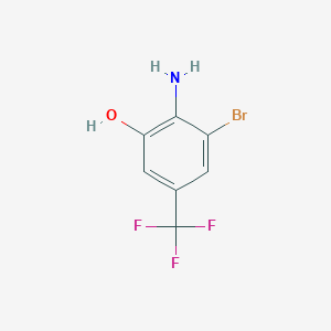 2-Amino-3-bromo-5-(trifluoromethyl)phenol