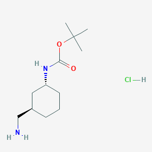 tert-Butyl ((1R,3R)-rel-3-(aminomethyl)cyclohexyl)carbamate