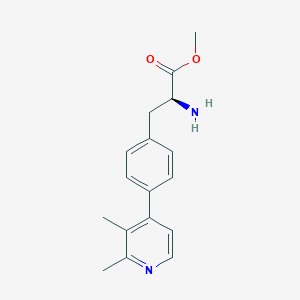 Methyl (s)-2-amino-3-(4-(2,3-dimethylpyridin-4-yl)phenyl)propanoate