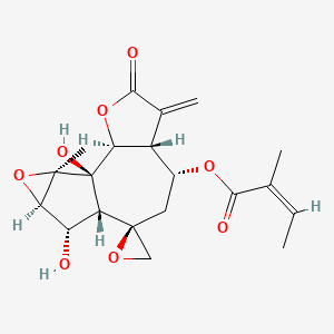 molecular formula C20H24O8 B1232984 Eupatoroxin 