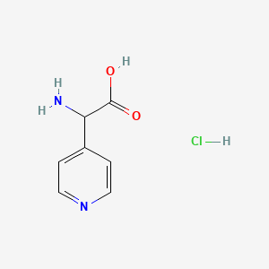 2-Amino-2-(pyridin-4-yl)acetic acid hydrochloride