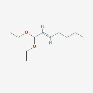 molecular formula C11H22O2 B12329854 cis-o-HEXENAL DIETHYLACETAL 