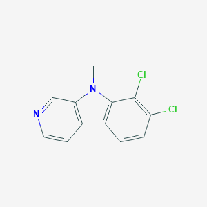 molecular formula C12H8Cl2N2 B123299 鲍威林 B CAS No. 156312-10-6