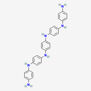 1,4-Benzenediamine, N1,N4-bis[4-[(4-aminophenyl)amino]phenyl]-