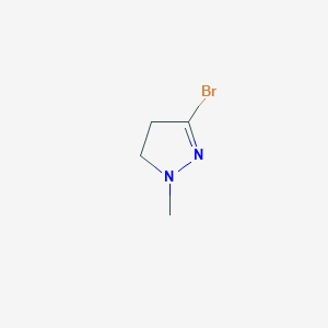 3-Bromo-1-methyl-4,5-dihydro-1H-pyrazole