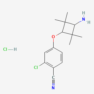 molecular formula C15H20Cl2N2O B12329935 AR antagonist 1 (hydrochloride) 