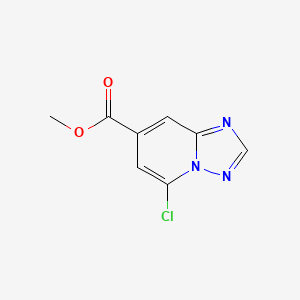 Methyl 5-chloro-[1,2,4]triazolo[1,5-a]pyridine-7-carboxylate