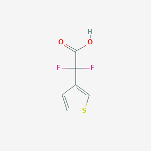 3-Thiopheneacetic acid, alpha,alpha-difluoro-