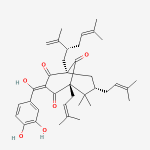 molecular formula C38H50O6 B1232998 Guttiferone E 