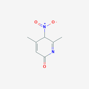 2(1H)-Pyridinone, 4,6-dimethyl-5-nitro-