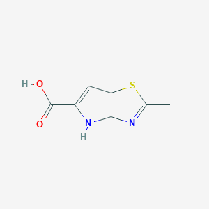 2-Methyl-4H-pyrrolo[2,3-d]thiazole-5-carboxylic acid