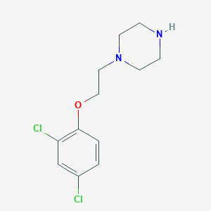 1-[2-(2,4-Dichlorophenoxy)ethyl]piperazine