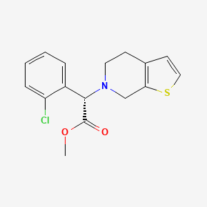 methyl (S)-2-(2-chlorophenyl)-2-(4,7-dihydrothieno[2,3-c]pyridin-6(5H)-yl)acetate