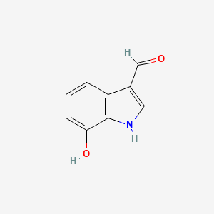 1H-Indole-3-carboxaldehyde, 7-hydroxy-