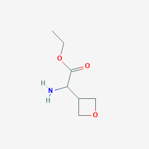 Ethyl 2-amino-2-(oxetan-3-yl)acetate