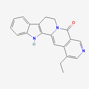 molecular formula C20H17N3O B1233027 18,19-Dihydroangustine 