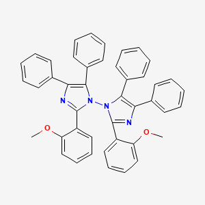 1,1'-Bi-1H-imidazole, 2,2'-bis(2-methoxyphenyl)-4,4',5,5'-tetraphenyl-