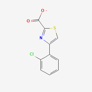 4-(2-Chlorophenyl)-1,3-thiazole-2-carboxylate