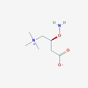 molecular formula C7H16N2O3 B12330403 1-Propanaminium, 2-amino-3-carboxy-N,N,N-trimethyl-, inner salt, (2S)- 