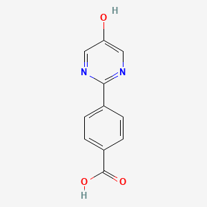 4-(5-Hydroxypyrimidin-2-yl)benzoic acid