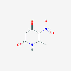 2,4(1H,3H)-Pyridinedione, 6-methyl-5-nitro-