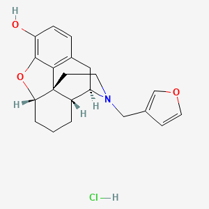 (5alpha)-4,5-Epoxy-17-(3-furanylmethyl)morphinan-3-ol, hydrochloride
