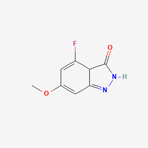 4-Fluoro-3-hydroxy-6-methoxyindazole