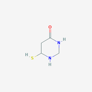 6-Sulfanyl-1,3-diazinan-4-one