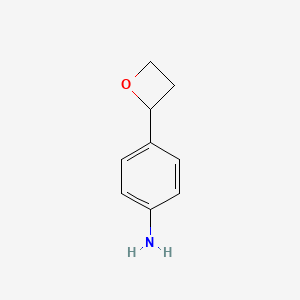 4-(Oxetan-2-yl)aniline