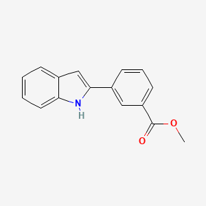 methyl 3-(1H-indol-2-yl)benzoate