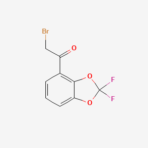 Ethanone,2-bromo-1-(2,2-difluoro-1,3-benzodioxol-4-yl)-