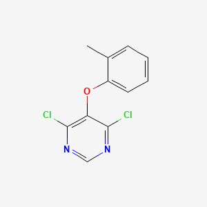 5-(2-Methylphenoxy)-4,6-dichloropyrimidine