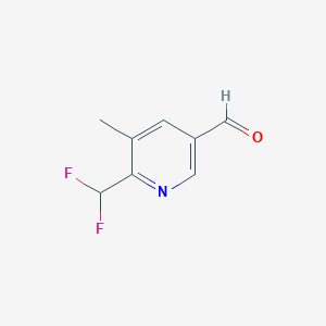 6-(Difluoromethyl)-5-methylnicotinaldehyde