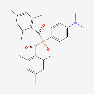 Benzenamine, 4-[bis(2,4,6-trimethylbenzoyl)phosphinyl]-N,N-dimethyl-