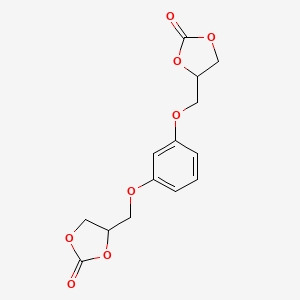 1,3-Bis[(2-oxo-1,3-dioxolan-4-yl)methoxy]benzene