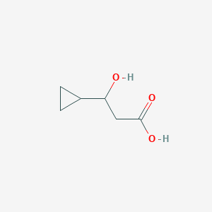 3-Cyclopropyl-3-hydroxypropanoic acid