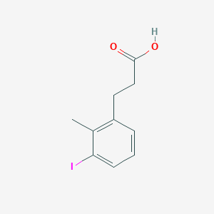 Benzenepropanoic acid, 3-iodo-2-methyl-