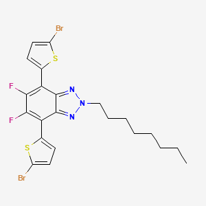 4,7-Bis(5-bromo-2-thienyl)-5,6-difluoro-2-octyl-2H-benzotriazole