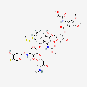 molecular formula C59H80N4O22S4 B1233071 Esperamicin 