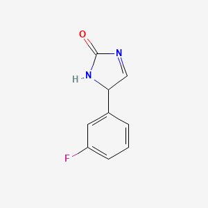 4-(3-Fluoro-phenyl)-1,3-dihydro-imidazol-2-one