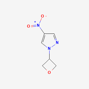 4-nitro-1-(oxetan-3-yl)-1H-pyrazole