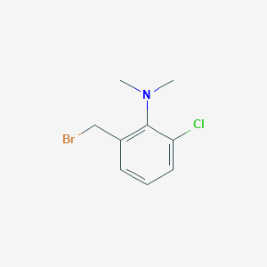 2-(bromomethyl)-6-chloro-N,N-dimethylaniline