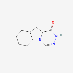 5a,6,7,8,9,9a,10,10a-octahydro-2H-[1,2,4]triazino[4,5-a]indol-1-one