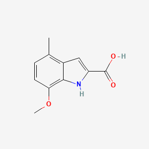 7-Methoxy-4-methyl-1H-indole-2-carboxylic acid