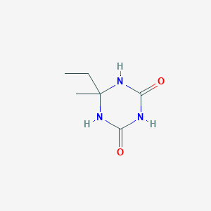 6-Ethyl-6-methyl-1,3,5-triazinane-2,4-dione