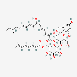 molecular formula C45H60O16 B1233088 Mer WF3010 CAS No. 145078-62-2