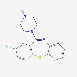4-(2-Chlorodibenzo(bf)(1,4)thiazepin-11-yl)piperazine
