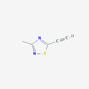 5-Ethynyl-3-methyl-1,2,4-thiadiazole