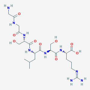 L-Arginine, glycylglycyl-L-seryl-L-leucyl-L-seryl-