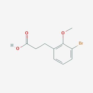 3-(3-Bromo-2-methoxyphenyl)propanoic acid